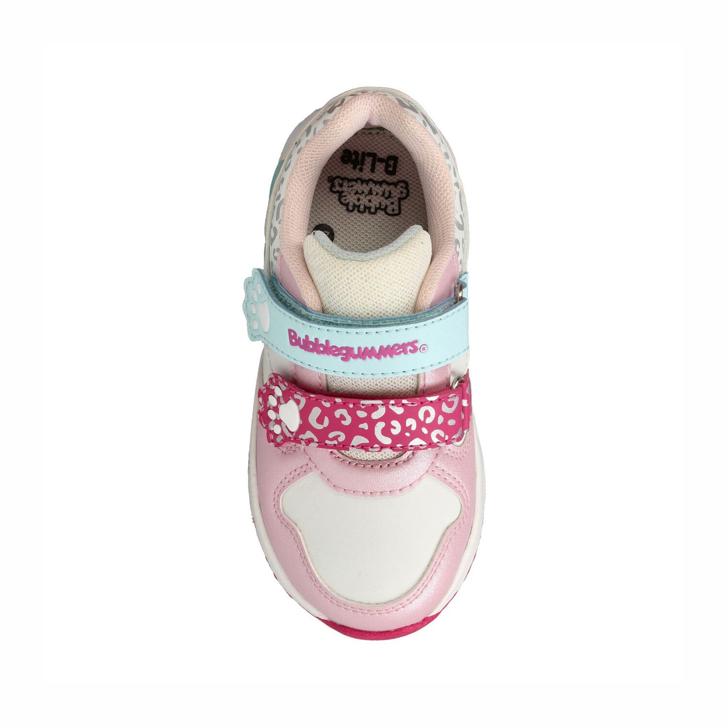 Zapatilla Ni&ntilde;a Bubblegummers Speed Lite Blanco - Rosado image number 3.0